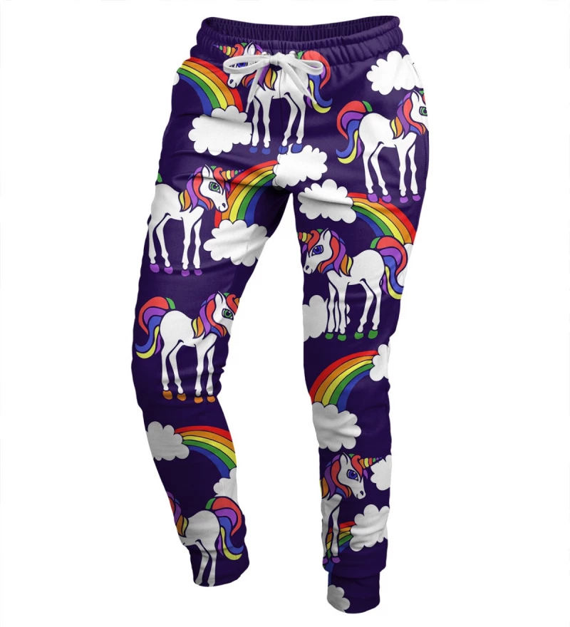 Rainbow Unicorns womens sweatpants