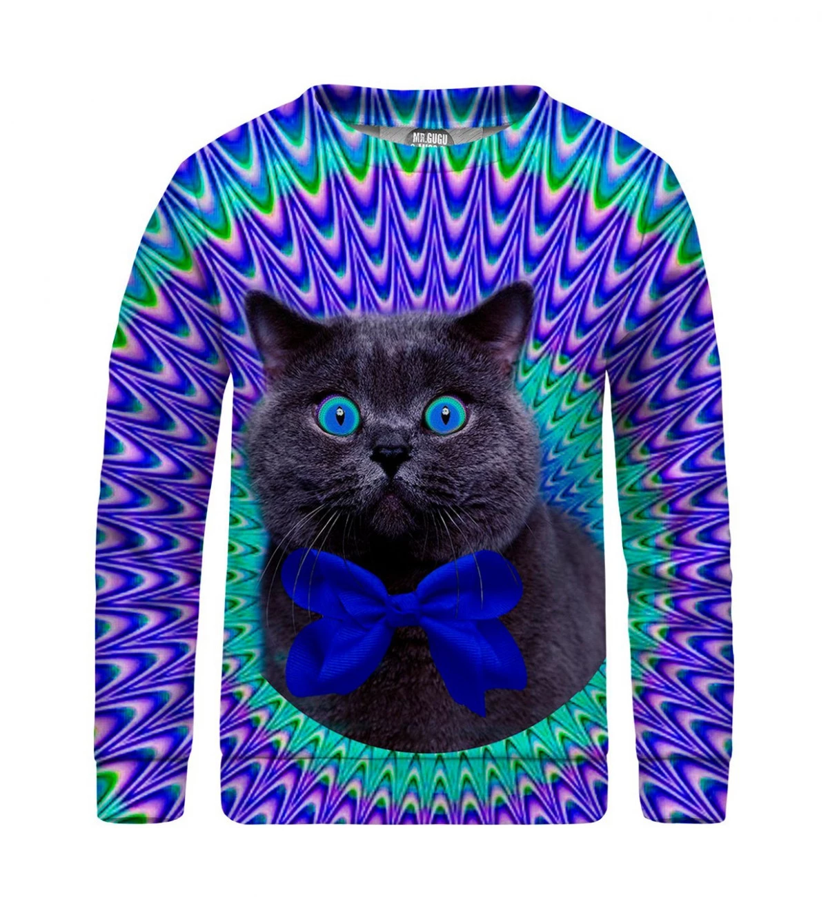 Crazy Cat sweater for kids