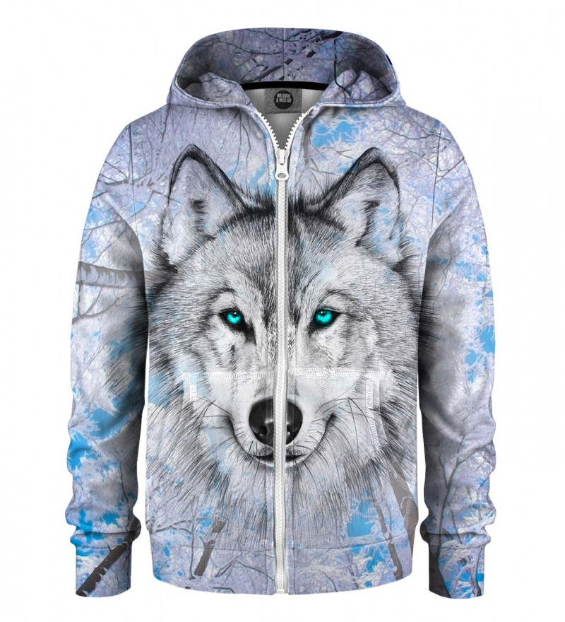 Wolves Kids Zip Up Hoodie - Mr. Gugu & Miss Go