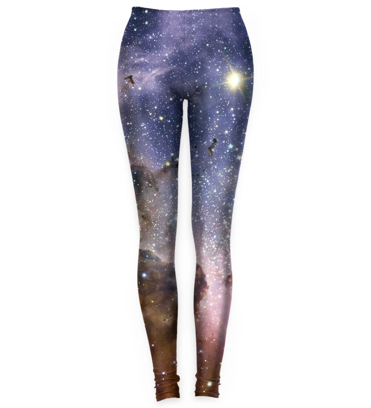 Violet Nebula leggings for kids