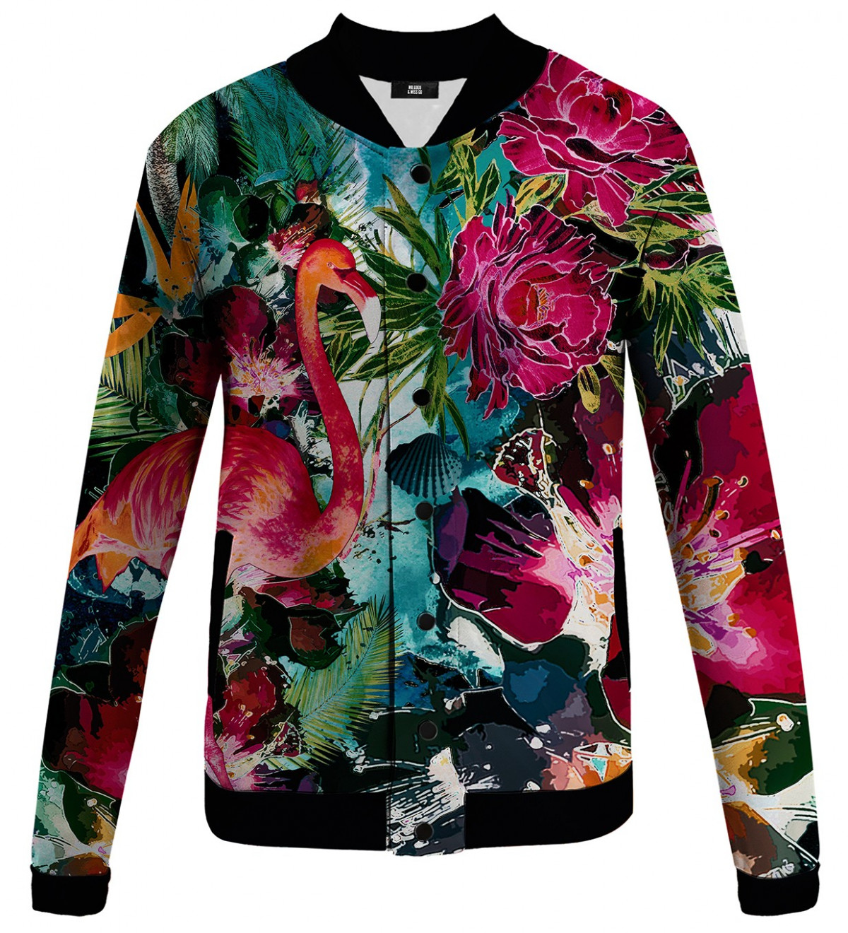 Colorful Flamingo baseball jacket - Mr 