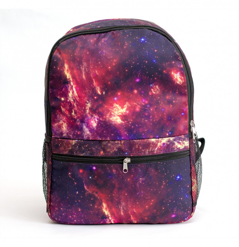 Purple nebula Backpack - Mr. Gugu & Miss Go