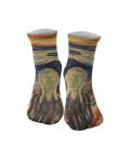 The Scream Midi Socken
