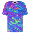 T-shirt ze wzorem Acid