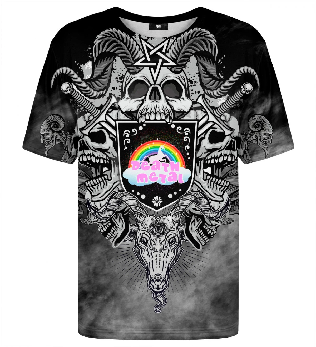 foretrække næve pakistanske Death Metal t-shirt - Mr. Gugu & Miss Go