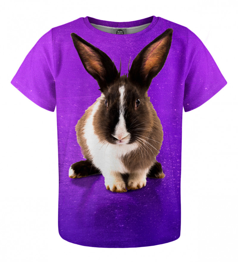 Violet Rabbit tshirt for kids Mr. Gugu & Miss Go