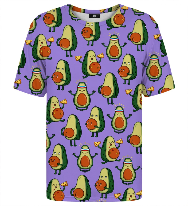 Avocado purple t-shirt - Mr. Gugu & Miss Go