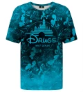 T-shirt ze wzorem Blue Walt Dealer
