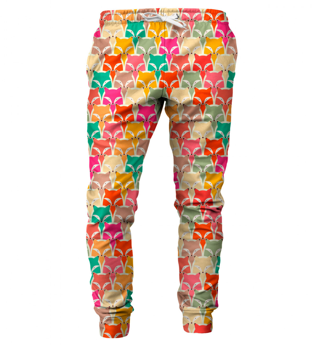 Colorful fox mens sweatpants - Mr. Gugu 
