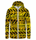 Quarantine Zip Up Hoodie