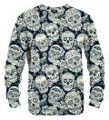 Skull flower sweater