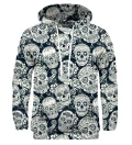 Skull flower hoodie