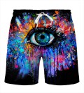 Black Fullprint Shorts