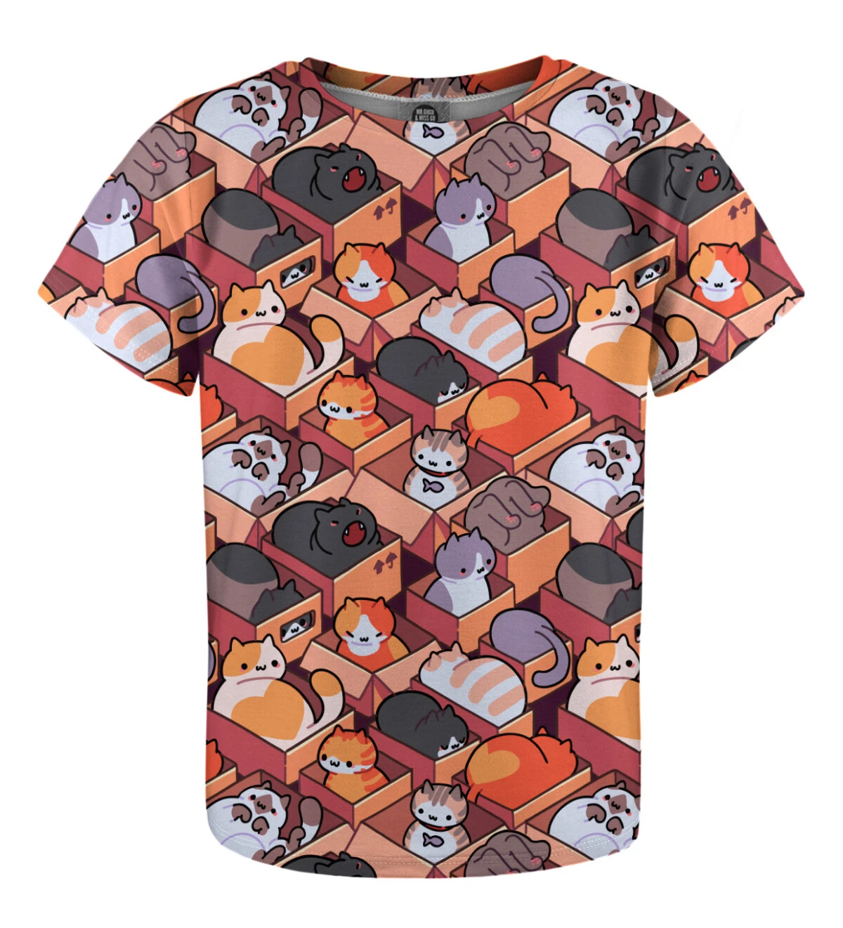 Cardboard cats t-shirt - Mr. Gugu & Miss Go