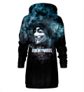 Sukienka oversize z kapturem We are anonymous