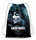 We are anonymous Drawstring Bag