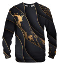 Black and gold sweater