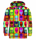 Warhol skulls hoodie