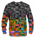 Bluza ze wzorem Colorful Blocks