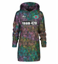 Team 420 Hoodie Oversize Dress
