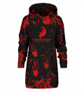 Sukienka oversize z kapturem Scream Works