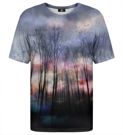 Koszulka / T-shirt z lasem - Gloomy Forest