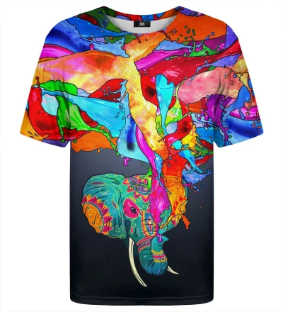 T-shirt - Colorful Elephant