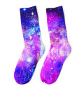 Galaxy Picture Midi Socks