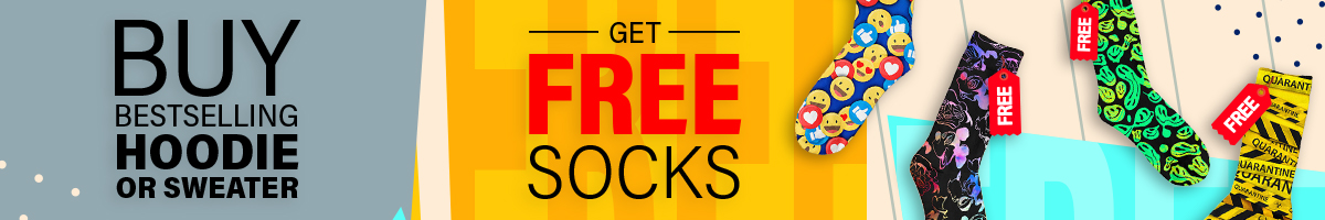 mini banner free socks