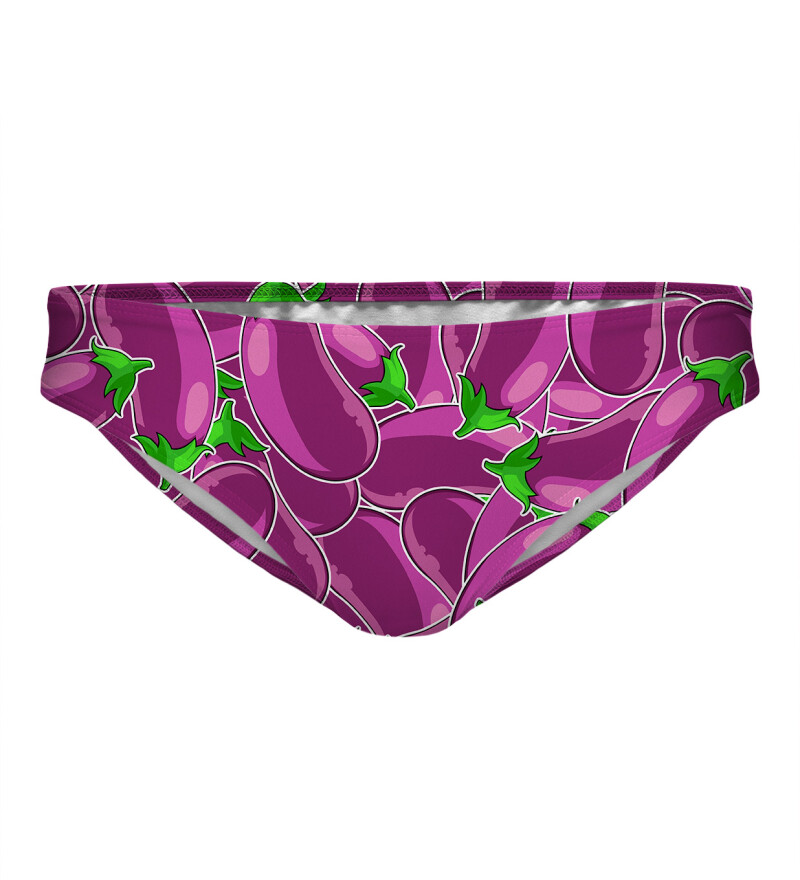 Eggplant Regular Bikini Bottom Mr. Gugu & Miss Go