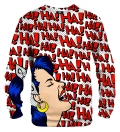 Pop art comic sweatshirt