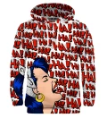 Pop art comic hoodie