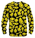 Bluza ze wzorem Acid emoji