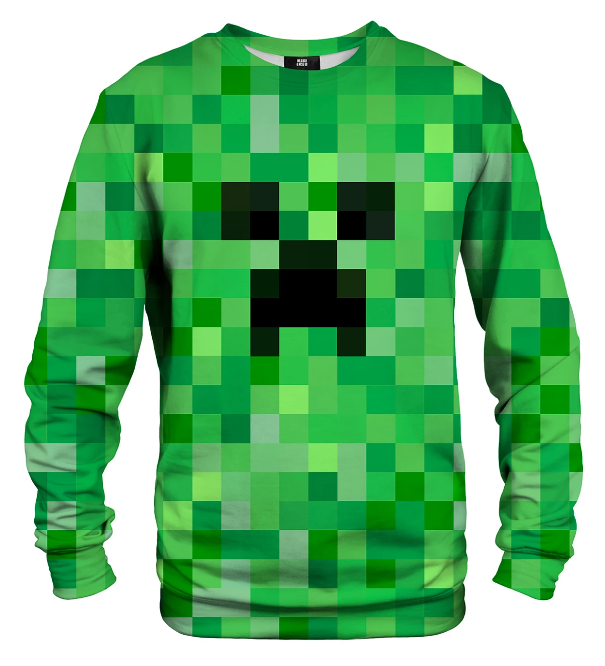 Minecraft Boys' Creeper Face Long Sleeve T-Shirt, Sizes XS-2XL