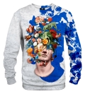 Flower head sweatshirt