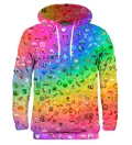 Bluza z kapturem Rainbow emoji