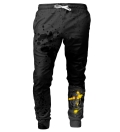 Spodnie męskie ze wzorem Gas mask