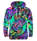 Crazy colours hoodie