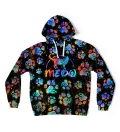 Meow meow Mens Oversize Hoodie
