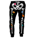 Spodnie męskie ze wzorem Skeleton sweets