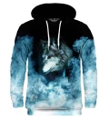Blue wolf hoodie