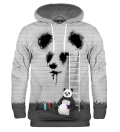 Panda graffitti kapuzenpullover