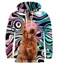 Tripping dog hoodie
