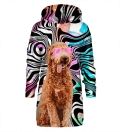 Sukienka oversize z kapturem Tripping dog