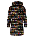 Sukienka oversize z kapturem Pixel heroes