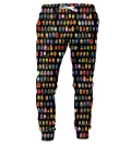 Spodnie męskie ze wzorem Pixel heroes