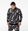 Black and white Walt Dealer Track Jacket