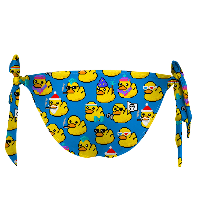 Pixel rubber duck Bikini Bows Bottom Mr. Gugu & Miss Go