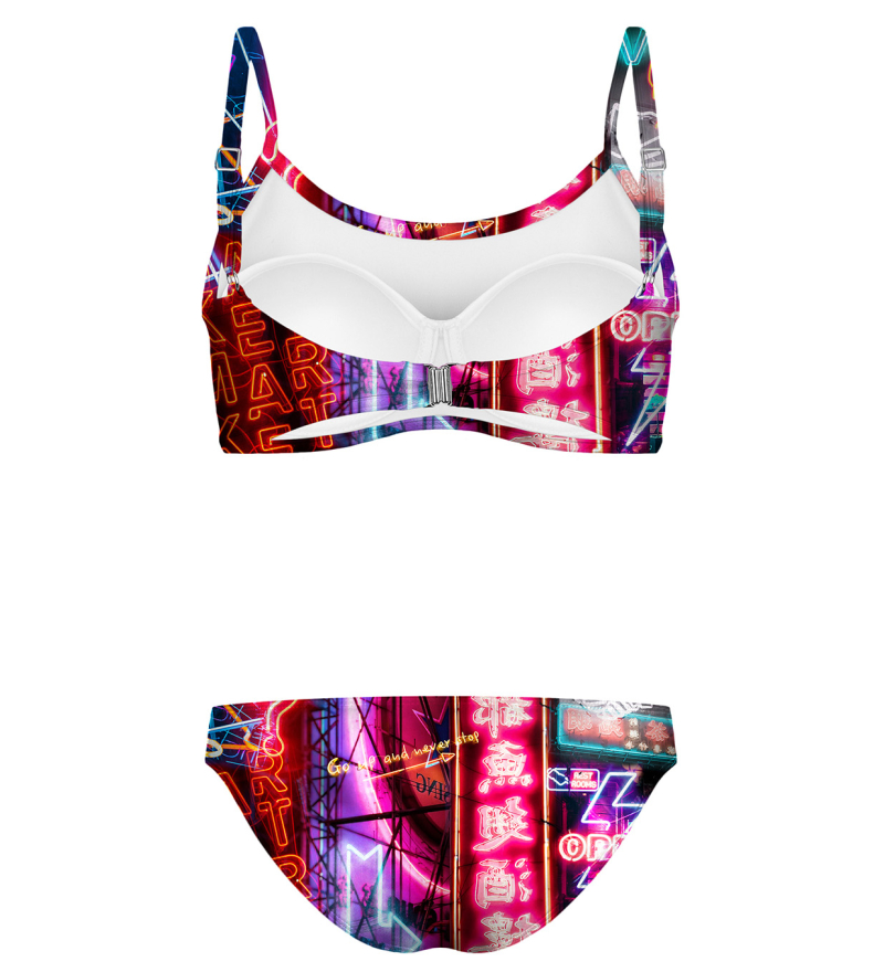 Street neon Regular Bikini Set Mr. Gugu & Miss Go