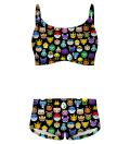 Pokemoji Crop Bikini Set